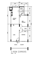 Blk 203 Marsiling Admiralty Park (Woodlands), HDB 3 Rooms #561966031